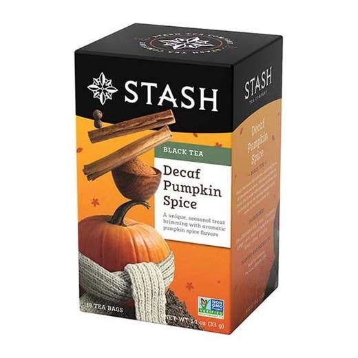 Stash Decaffeinated Pumpkin Spice Tea Bags - 18 Count