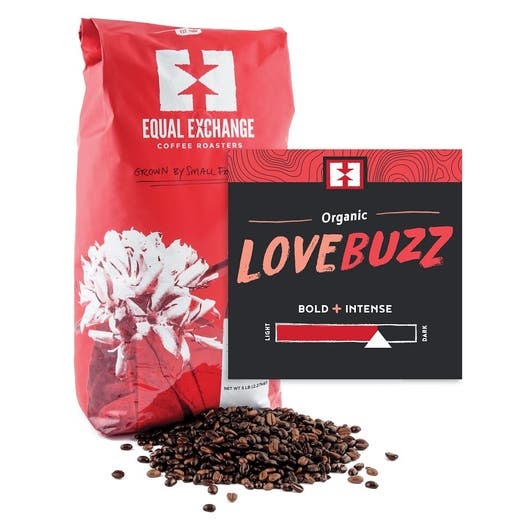 Equal Exchange Organic Love Buzz Whole Bean Coffee - 5 Lb