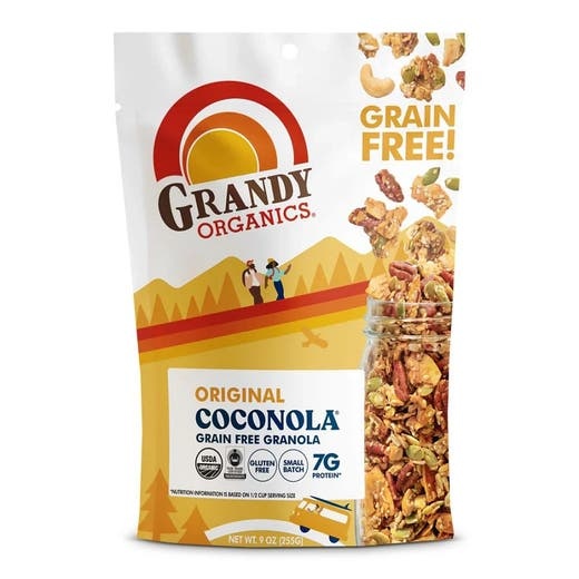 Grandy Organics Original Grain Free Coconola 9 Oz. Bag