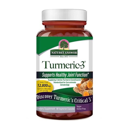 Nature's Answer Turmeric-3 - 90 Vegetarian Capsules