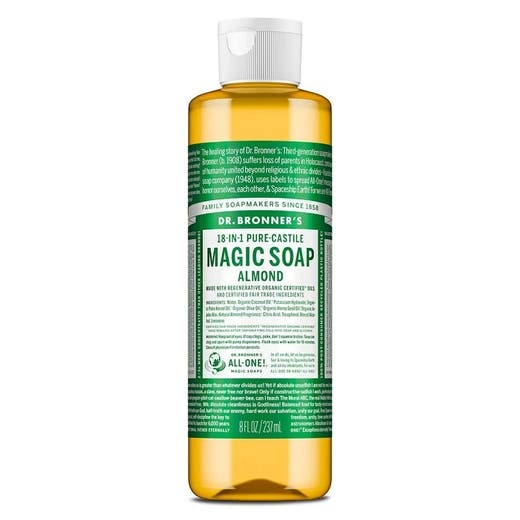 Dr. Bronner's 18-In-1 Almond Castile Soap