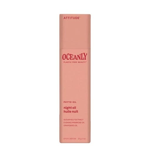 Attitude Oceanly Phyto Oil Nourishing Solid Night Oil With Evening Primrose Oil - 1 Oz
