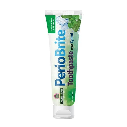 Nature's Answer Cool Mint Periobrite Toothpaste 4 Oz