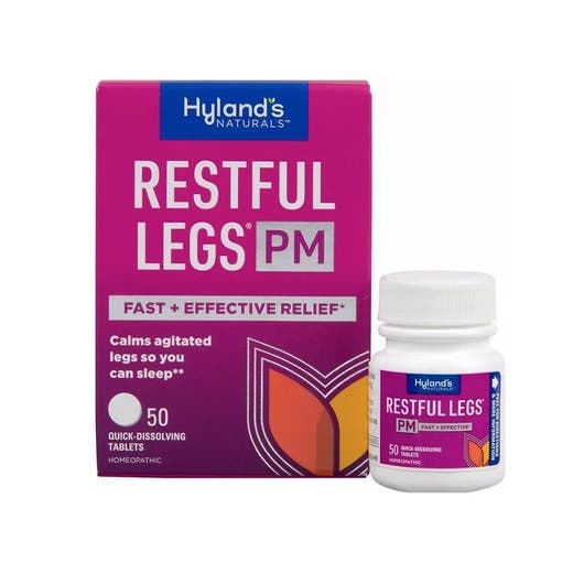 Hyland's Restful Legs PM 50 Tablets - Natural Relief for Restless Legs