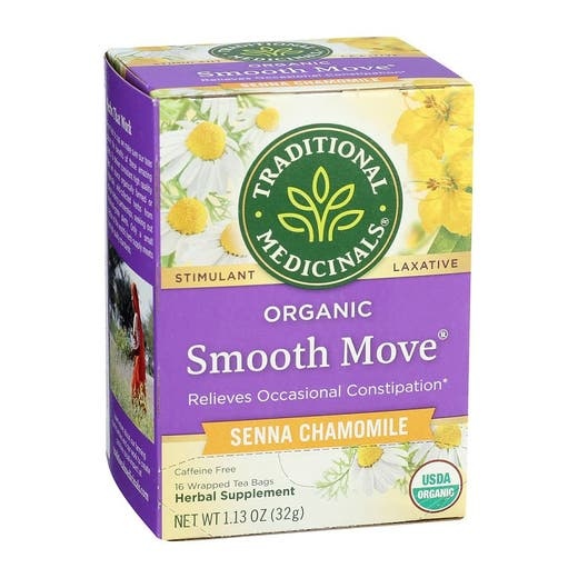 Traditional Medicinals Organic Smooth Move Senna Chamomile Tea - 16 Count