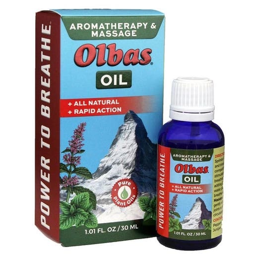 Olbas Oil 1.01 Fl. Oz - Natural Cold and Muscle Relief