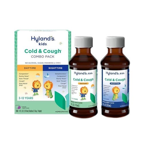 Hyland's 4 Kids Grape Cough & Cold Day & Night Value Pack 8 Fl. Oz