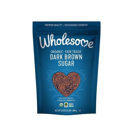 Wholesome Sweeteners Organic Dark Brown Sugar - 24 Oz