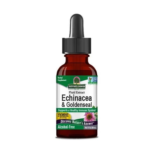 Nature's Answer Echinacea & Goldenseal 1 Fl. Oz - Immune Support Tincture