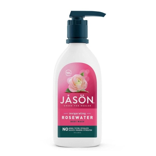 Jason Invigorating Rosewater Body Wash 30 Fl. Oz - Refresh & Revitalize