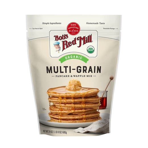 Bob's Red Mill Organic 7 Grain Pancake & Waffle Mix - 24 Oz. Bag