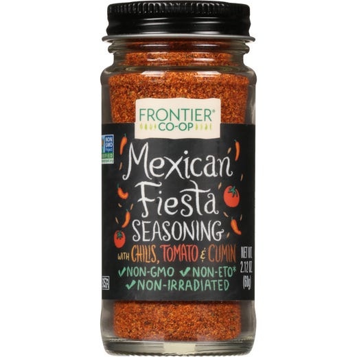 Frontier Co-Op Mexican Fiesta Seasoning 2.12 Oz