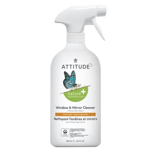 Attitude Citrus Zest Window & Mirror Cleaner 27 Fl. Oz