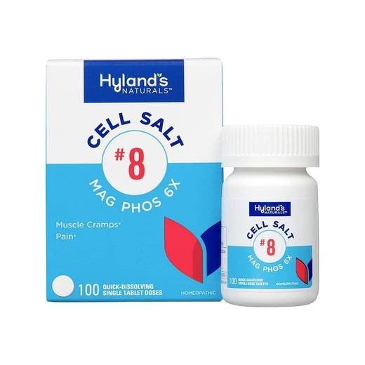 Hyland's Naturals Cell Salt #8 Mag Phos 6X Tablets - Relief for Colds & Skin Eruptions