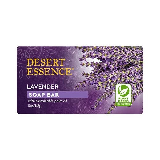 Desert Essence Lavender Soap Bar 5 Oz - Gentle and Calming Cleanse
