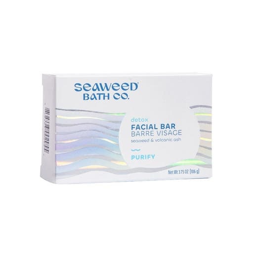 Seaweed Bath Co. Unscented Detox Purify Facial Bar - 3.75 Oz