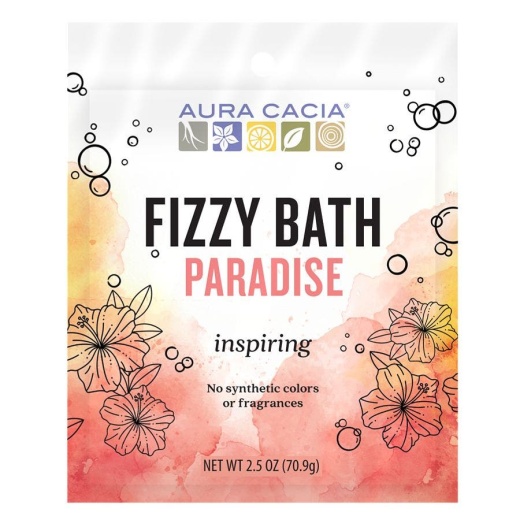 Aura Cacia Paradise Fizzy Bath, 2.5 Oz