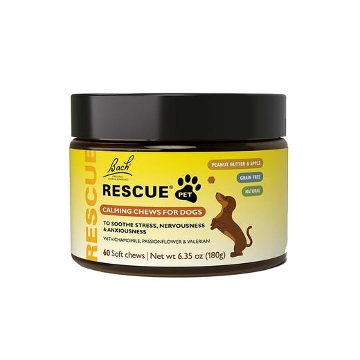 Bach Flower Remedies Peanut Butter & Apple Calming Chews For Dogs 60 Count