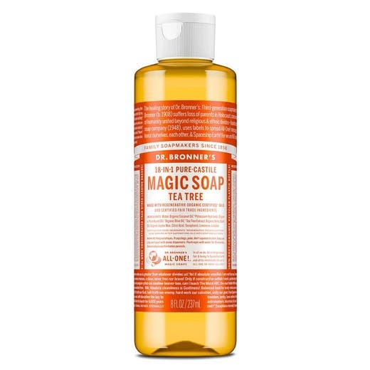 Dr. Bronner's 18-In-1 Tea Tree Castile Soap 8 Fl. Oz