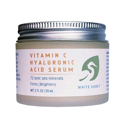 White Egret Hyaluronic Acid With Vitamin C 2 Fl. Oz - Youthful Skin Formula