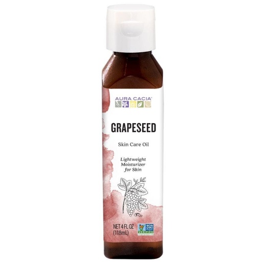Aura Cacia Grapeseed Skin Care Oil - 4 Fl. Oz