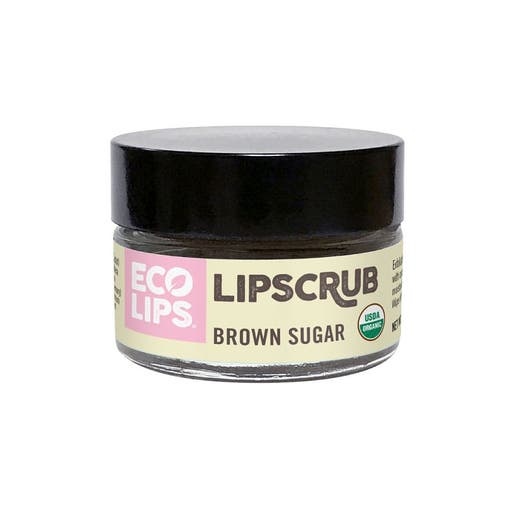 Eco Lips Brown Sugar Lip Scrub 0.5 Oz - Perfect For Smooth, Hydrated Lips