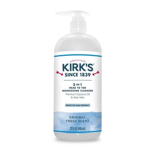 Kirk's Original Fresh Scent 3-In-1 Nourishing Cleanser 32 Fl. Oz