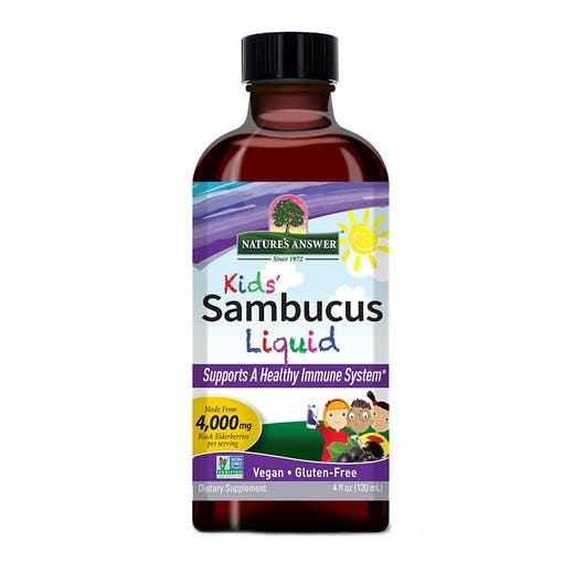 Nature's Answer Kids Sambucus Elderberry Supplement