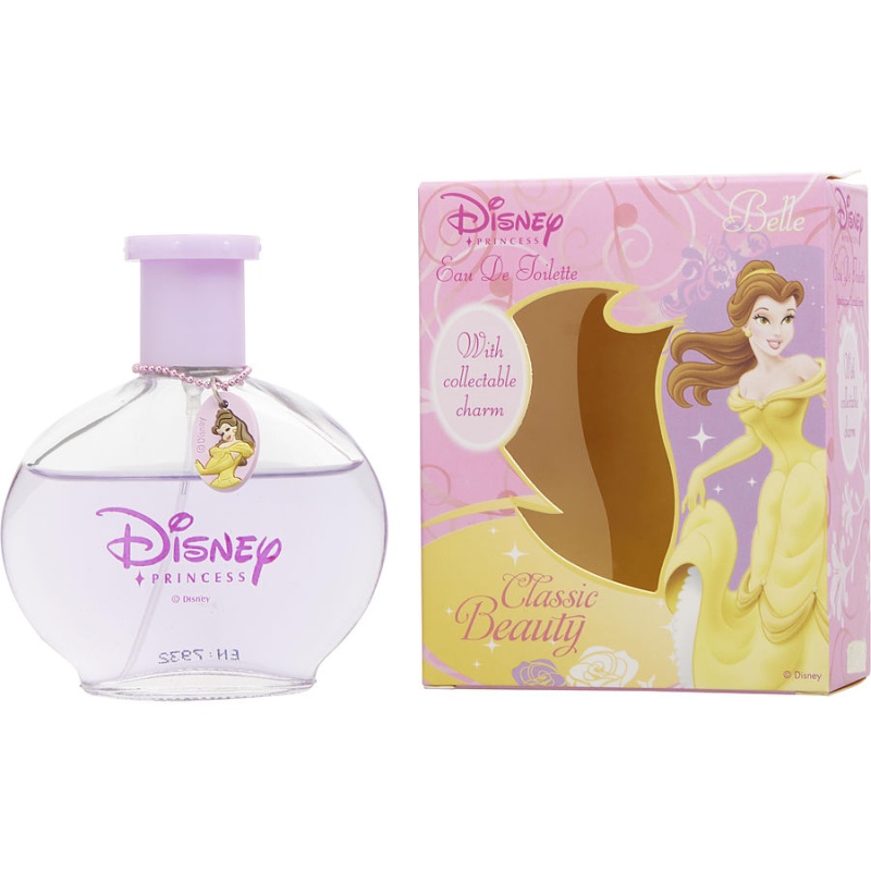 Beauty & The Beast By Disney Princess Belle Edt Spray 1.7 Oz With Charm