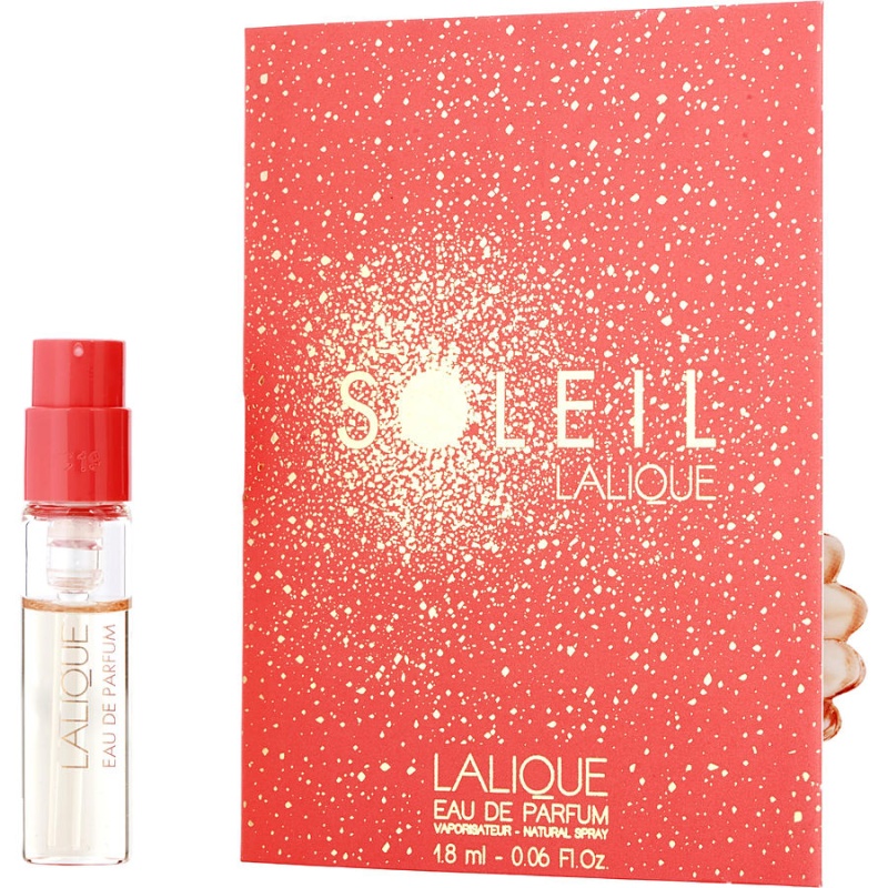 Lalique Soleil By Lalique Eau De Parfum Spray Vial On Card