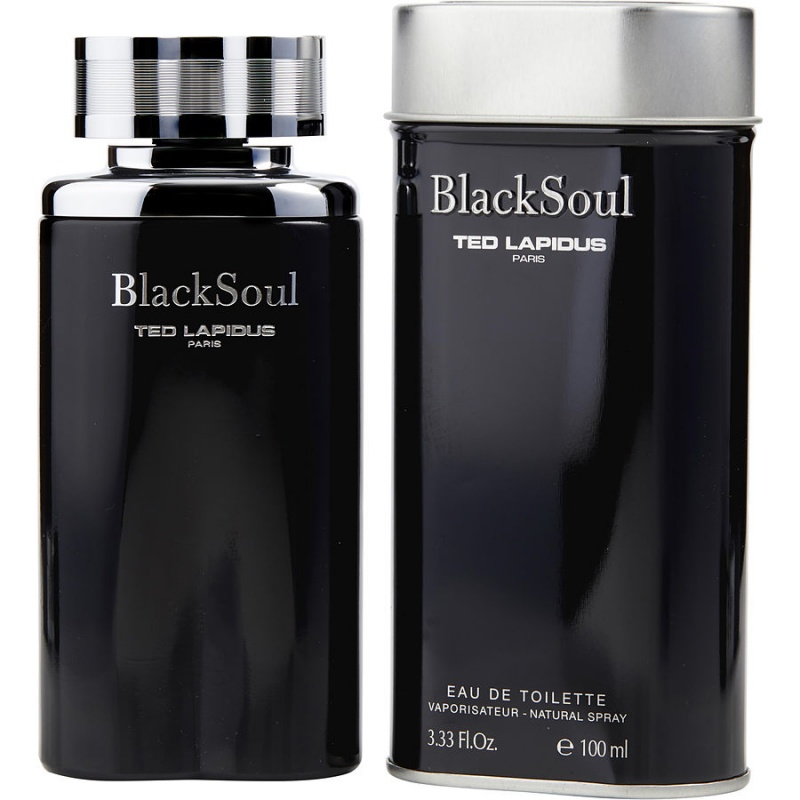 Black Soul By Ted Lapidus Edt Spray 3.3 Oz