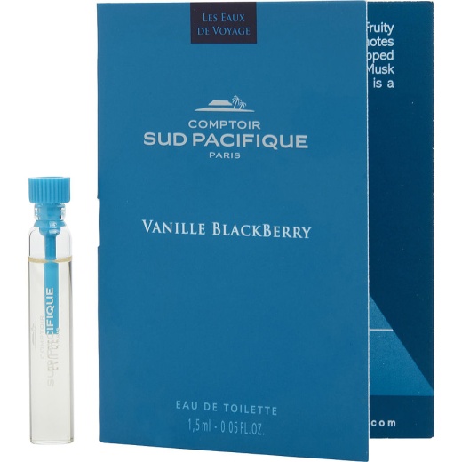 Comptoir Sud Pacifique Vanille Blackberry EDT Vial On Card