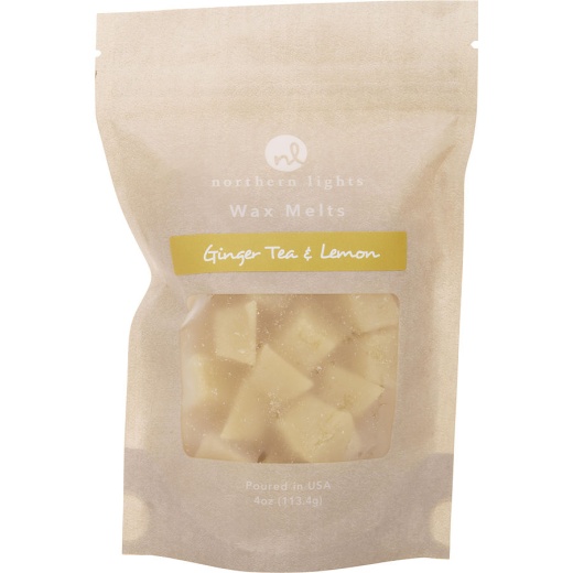 Ginger Tea & Lemon By Northern Lights Wax Melts 4 Oz