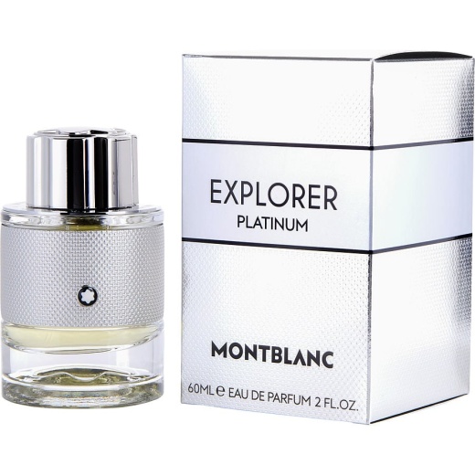 Mont Blanc Explorer Platinum Eau De Parfum Spray 2 Oz