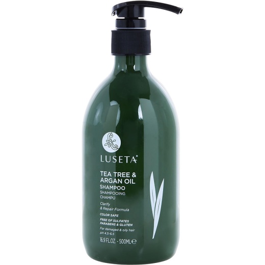 Luseta Tea Tree & Argan Oil Shampoo 16.9 Oz