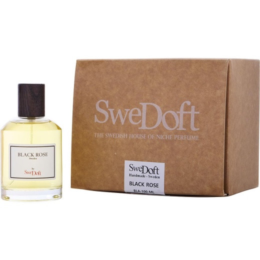 Swedoft Black Rose Eau De Parfum Spray 3.4 Oz - Captivating Unisex Fragrance
