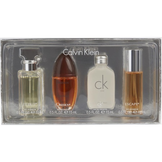 Calvin Klein Variety 4 Piece Women's Mini Fragrance Set