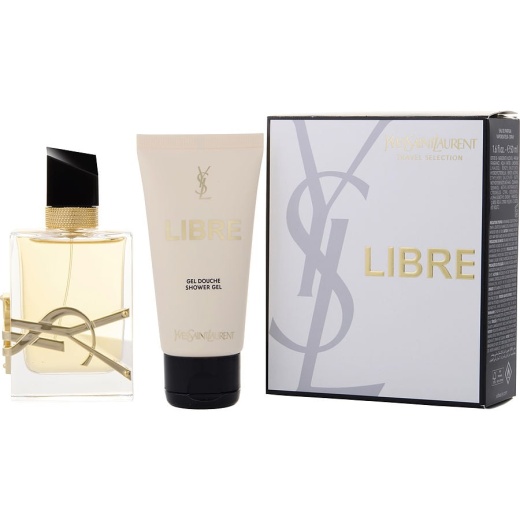 Libre Yves Saint Laurent Eau De Parfum Spray & Shower Gel Gift Set