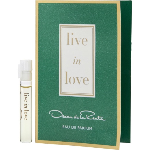 Live in Love by Oscar De La Renta Eau De Parfum Vial for Women