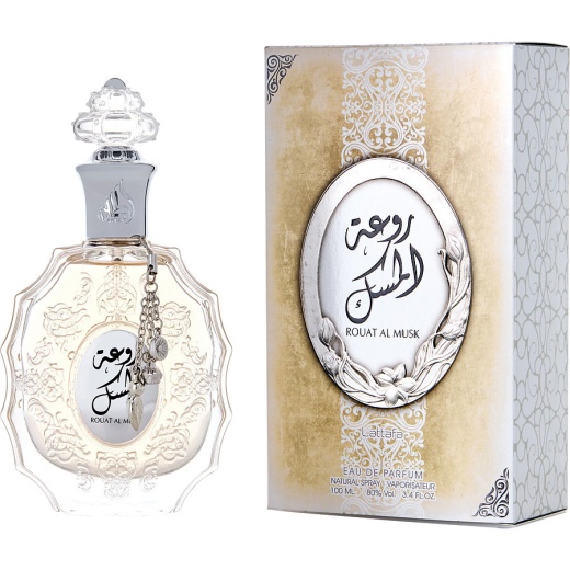 Lattafa Rouat Al Musk Eau De Parfum Spray 3.4 Oz