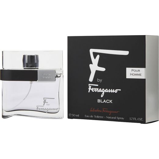 F By Ferragamo Pour Homme Black - Edt Spray for Men