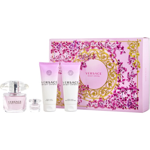 Versace Bright Crystal by Gianni Versace - Women's Fragrance Gift Set