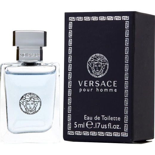 Versace Pour Homme by Gianni Versace EDT 0.17 Oz Mini for Men