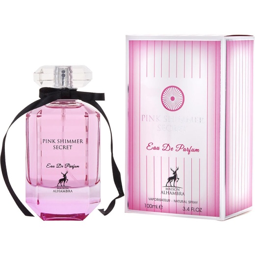 Maison Alhambra Pink Shimmer Secret Eau De Parfum Spray 3.4 Oz