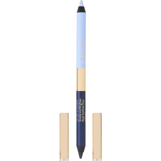 Estee Lauder Smoke And Brighten Kajal Eyeliner Duo - # 01 Marine / Sky Blue