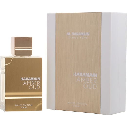 Al Haramain Amber Oud Eau De Parfum Spray 6.7 Oz (White Edition)