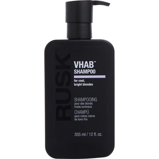 Rusk By Rusk Vhab Shampoo For Cool, Bright Blondes 12 Oz