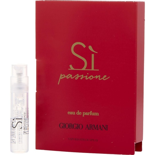 Armani Si Passione by Giorgio Armani Eau De Parfum Spray Vial On Card