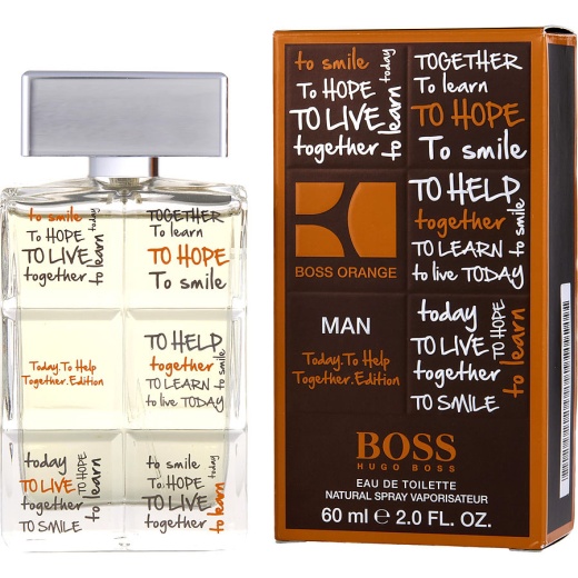 Boss Orange Man Charity By Hugo Boss Edt Spray 2 Oz