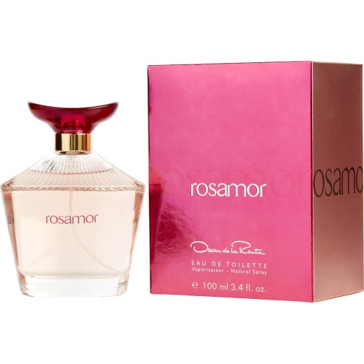 Rosamor By Oscar De La Renta Edt Spray 3.4 Oz - A Timeless and Captivating Fragrance for Women